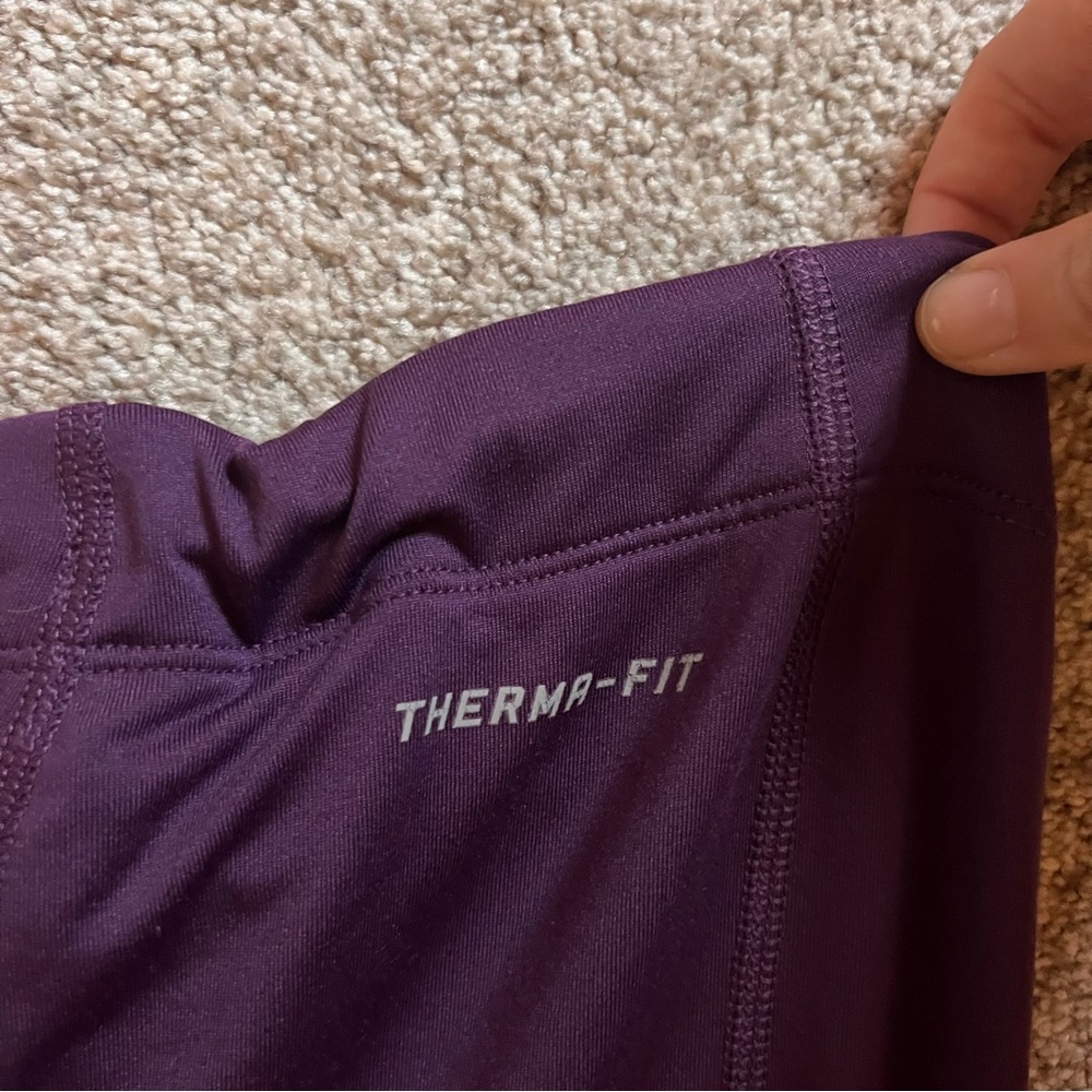 Nike Pro Combat Dri-Fit Plum‎ Leggings - Picture 3 of 6